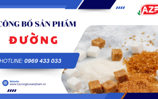 Công bố sản phẩm đường