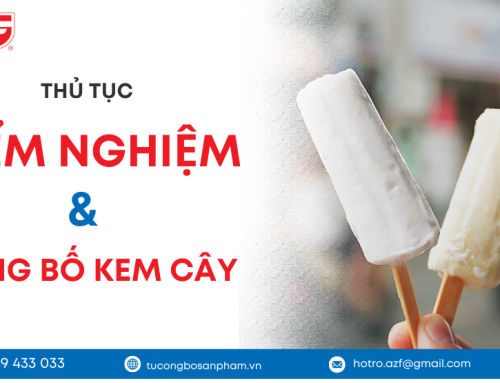 Thủ tục kiểm nghiệm và công bố chất lượng kem cây