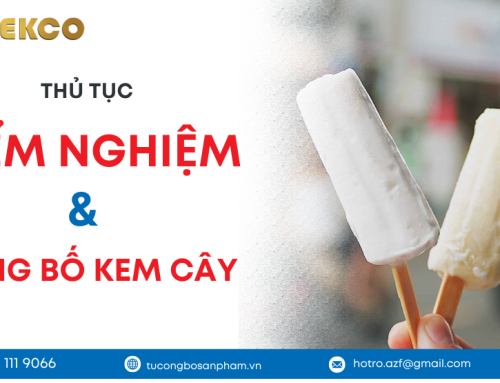 Thủ tục kiểm nghiệm và công bố chất lượng kem cây