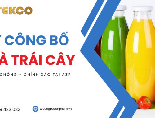Thủ tục tự công bố trà trái cây đơn giản