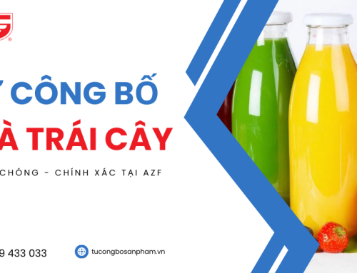 Thủ tục tự công bố trà trái cây đơn giản