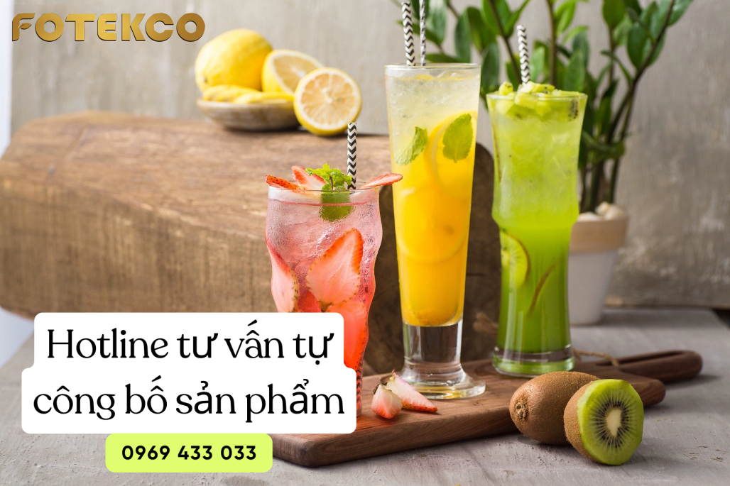 Hồ sơ và quy trình tự công bố trà trái cây