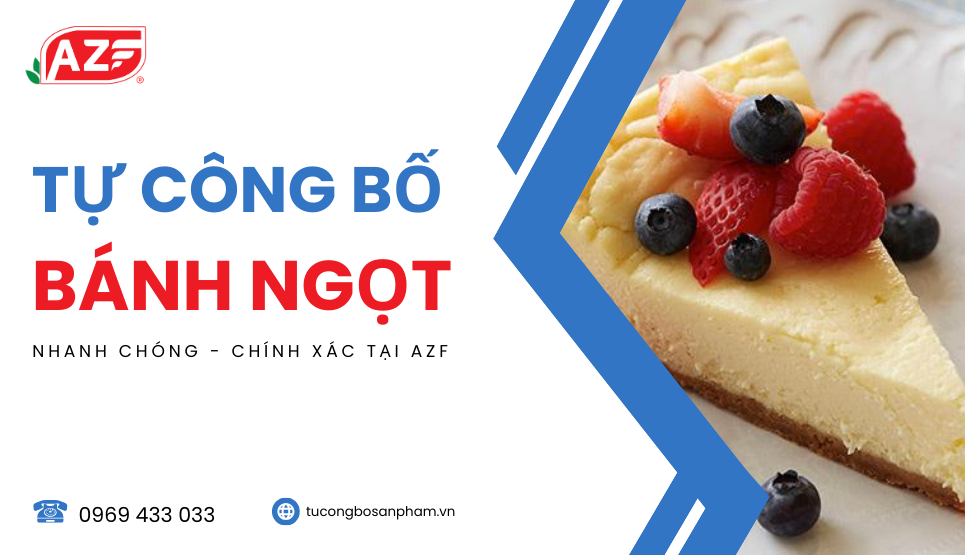 Hướng dẫn tự công bố bánh ngọt theo nghị định 15